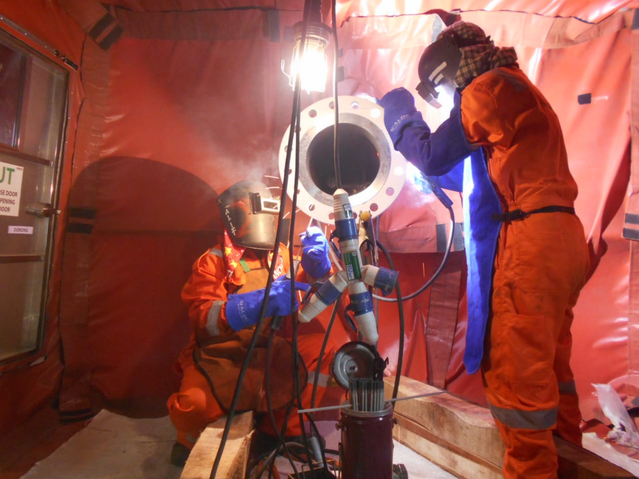 Pipeline Tie – In Fabrication Installation and Pipe Support for ORF ...